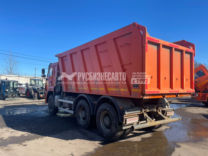 Купить КАМАЗ 6520-53 самосвал б/у (2022 г., 30 506км.)(9434) новая резина в компании Русбизнесавто - изображение 9