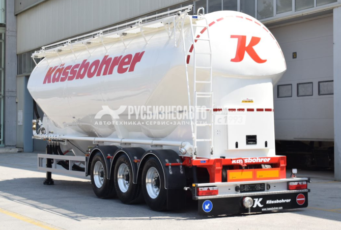 Купить Полуприцеп для сыпучих грузов (цемент, мука, комбикорм)  ISO PAKCS SSL (45 м3, 3 оси BPW, без компр) в компании Русбизнесавто - изображение 1