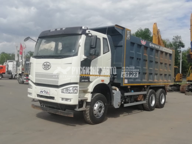 Купить Самосвал FAW J6 (6x4) б/у (2022 г. 7 742 км)(7981)-новая резина в компании Русбизнесавто - изображение 1