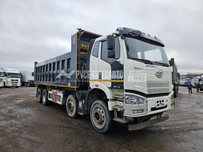 Купить Самосвал FAW J6 (8х4) б/у (2022 г., 126 540 км) (8614) Сбер комиссия в компании Русбизнесавто - изображение 0