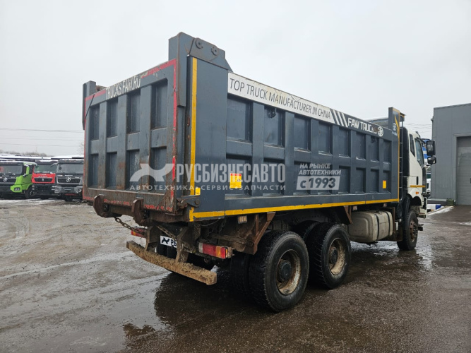 Купить Самосвал FAW J6 8x4 б/у (2023 г.в.,38 892 км.)(9776)Сбер комиссия в компании Русбизнесавто - изображение 3