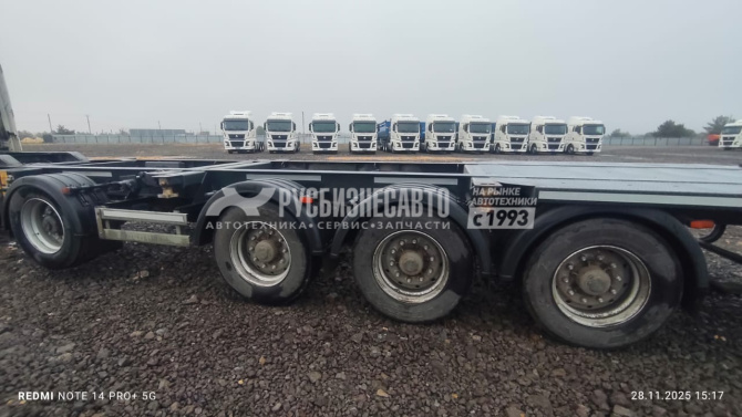 Купить Полуприцеп ТОНАР 99891 п/п-контейнеровоз с вынесенной осью,ССУ1100мм б/у (2023г.)(2728)Сбер комиссия в компании Русбизнесавто - изображение 2