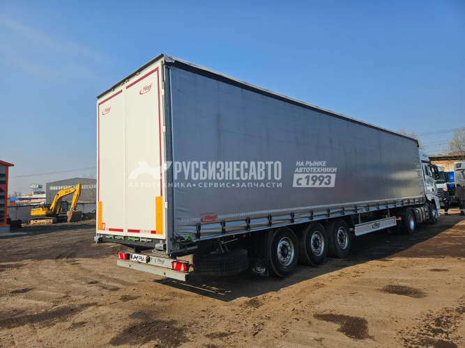 Купить FLIEGL SDS 350,ПОЛУПРИЦЕП (штора, ворота) V= 92 м3, CCУ 1150, L=13,6м б/у (2024г.в.) 5016 в компании Русбизнесавто - изображение 4