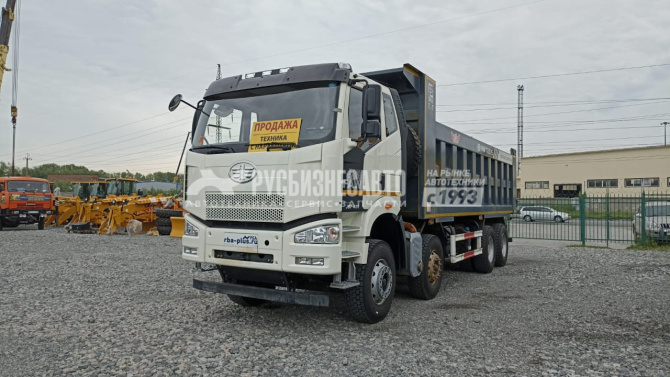 Купить Самосвал FAW J6 (8x4) б/у (2022 г., 21 048 км) в компании Русбизнесавто - изображение 5