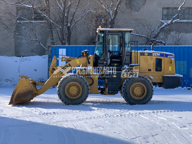 Купить Погрузчик фронтальный SEM 636D б/у (2020 г. 1402 м.ч.) в компании Русбизнесавто - изображение 2