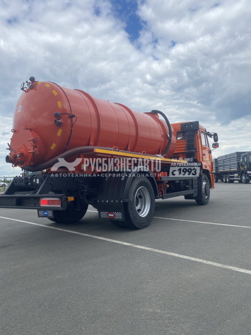 Купить МВ-8 КАМАЗ 43253-3010-69 (вакуумная машина, 8 м3, насос КО-510, СПЕКТР) в компании Русбизнесавто - изображение 11