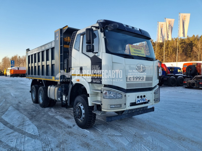 Купить Самосвал FAW J6 (6x6) б/у (2023 г., 31 824 км)(0308) в компании Русбизнесавто - изображение 0