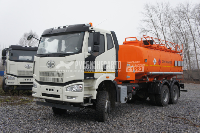 Купить АТЗ-15-FAW-3250 (6х4, шасси 4300) (15м3, 3 отс., СВН-80, УВТ - ППО-40, РП-40Г, ЧМЗ) в компании Русбизнесавто - изображение 1