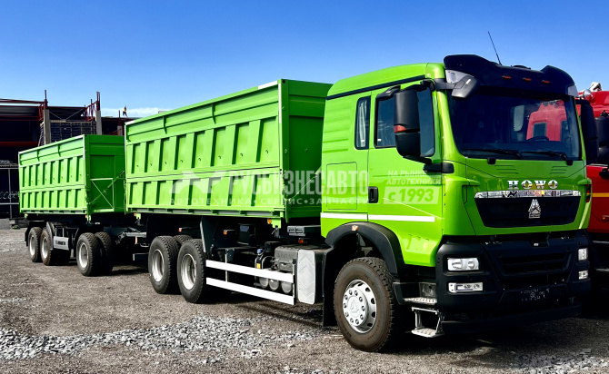 Купить HOWO Планета 5529HS1 самосвал сельхозник 3-х сторонний 24м3 6х4 в компании Русбизнесавто - изображение 1