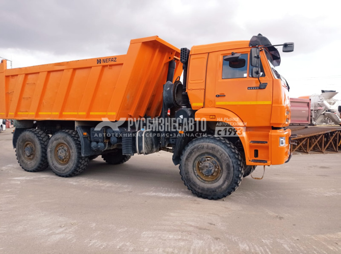 Купить КАМАЗ 65222-53 самосвал б/у (2021 г., 42 650 км.) (6112) в компании Русбизнесавто - изображение 7