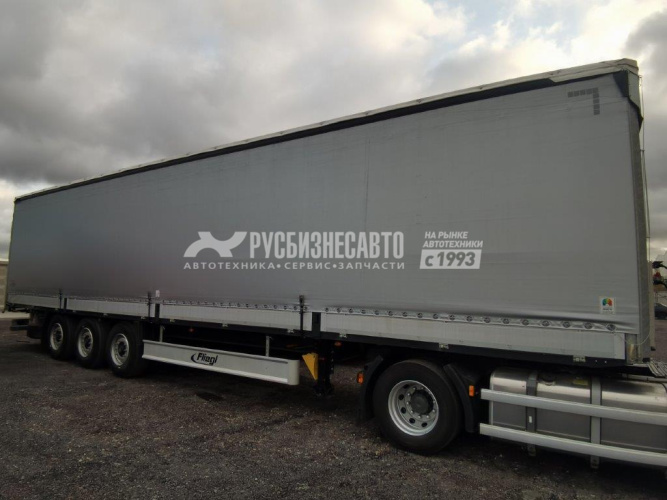 Купить FLIEGL SDS 350,ПОЛУПРИЦЕП (штора, борт, ворота,коники) 92 м3, CCУ 1150, L=13,6м. б/у (2023г.)(3925) в компании Русбизнесавто - изображение 0
