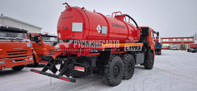 Купить АКН-10 КАМАЗ 43118 (вакуум,10 м3, насос КО-505, ДОПОГ, мод. 4672G2-30) в компании Русбизнесавто - изображение 3