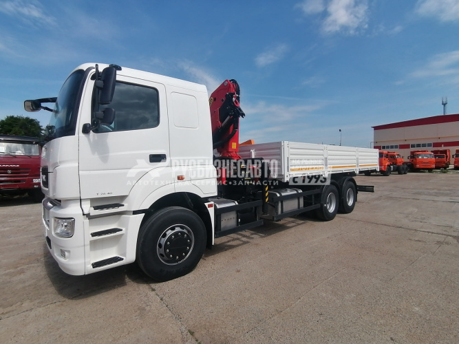 Купить КМУ КАМАЗ 65207-1002-87 (Евро-5) + КМУ Palfinger PK23500A нижн.упр. + борт сталь 6.8м. в компании Русбизнесавто - изображение 0