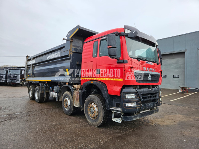 Купить Самосвал HOWO T5G 8x4 б/у (2024г., 66 780 км.)(8518) в компании Русбизнесавто - изображение 0