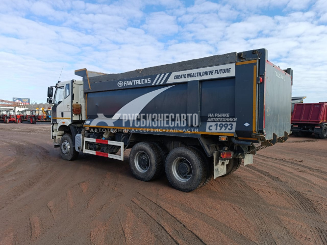 Купить Самосвал FAW J6 (6x4) б/у (2022 г. 28 650 км) (6570) в компании Русбизнесавто - изображение 4