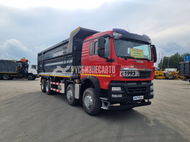 Купить Самосвал HOWO T5G 8X4 б/у (2023г.в., 59 014км.)(0065) новая резина в компании Русбизнесавто - изображение 5
