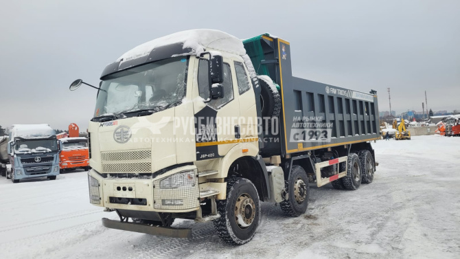 Купить Самосвал FAW J6 (8х4) б/у (2022 г., 10 925 км) (8618) в компании Русбизнесавто - изображение 0