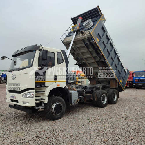 Купить Самосвал FAW J6 (6x6) б/у (2022 г.в., 31 529 км) в компании Русбизнесавто - изображение 13