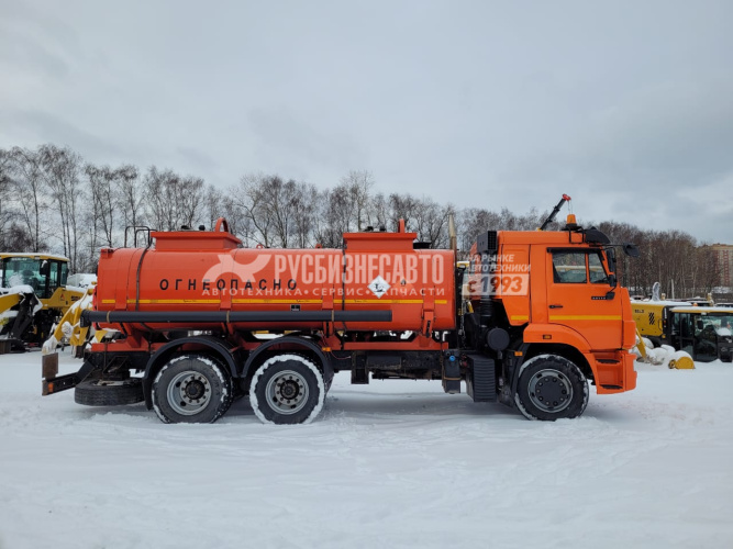 Купить Автоцистерна 4680А3-10 на шасси КамАЗ 65115 б/у (2019г.в. 72.141 км.)  в компании Русбизнесавто - изображение 3