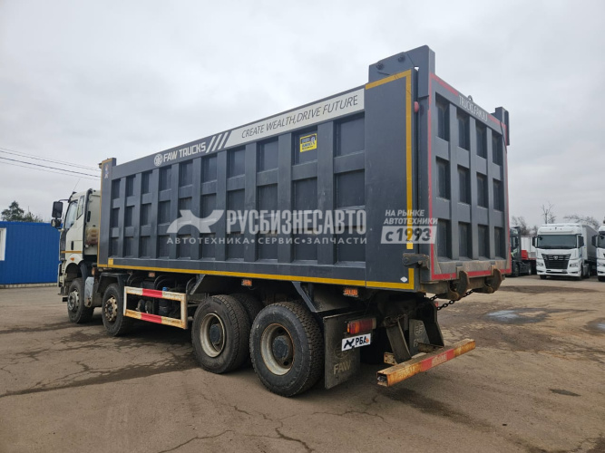 Купить Самосвал FAW J6 8x4 б/у (2023 г.в.,59 641 км.)(9635)Сбер комиссия в компании Русбизнесавто - изображение 5