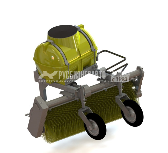 Купить Щетка МКЩ-1,5-4 (МКЩП-1,5) Машина коммунальная щетка с поливом (бак-250л) для МТЗ-320 в компании Русбизнесавто - изображение 0