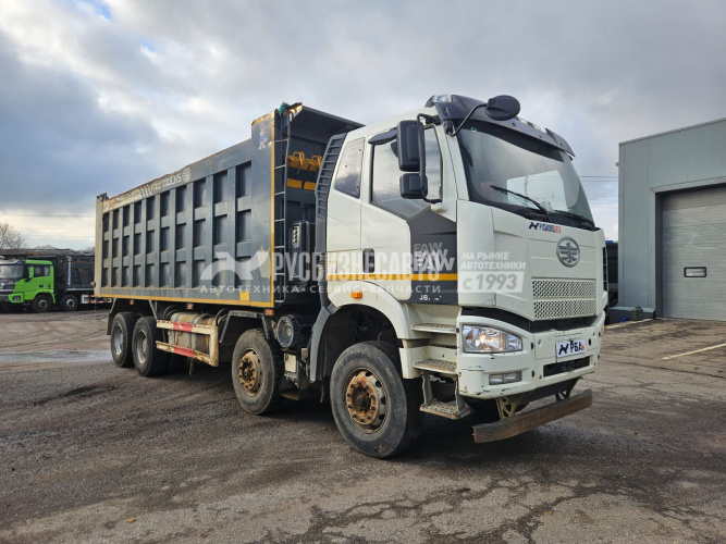Купить Самосвал FAW J6 8x4 б/у (2023 г.в.,56 850 км.)(7844)Сбер комиссия - Бронь Защепкина Ю.И. в компании Русбизнесавто - изображение 0