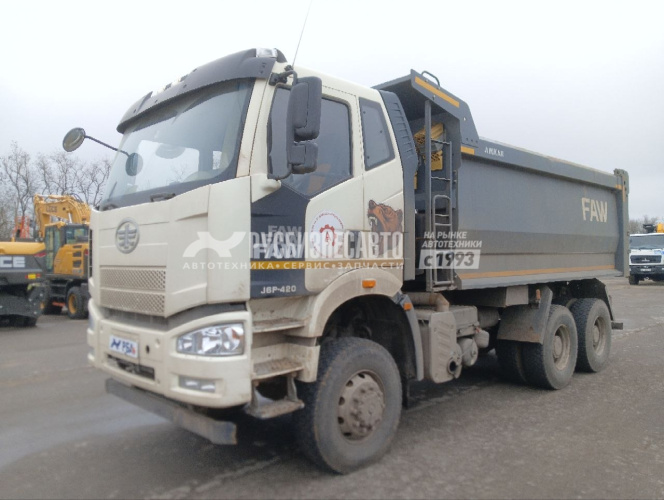 Купить Самосвал FAW J6 6x6 б/у (2023 г.в.,37 611 км.)(0025) в компании Русбизнесавто - изображение 7