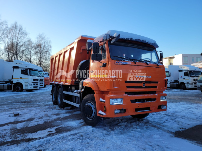 Купить КАМАЗ 6520-53 самосвал б/у (2020 г., 17 000 км.) в компании Русбизнесавто - изображение 2