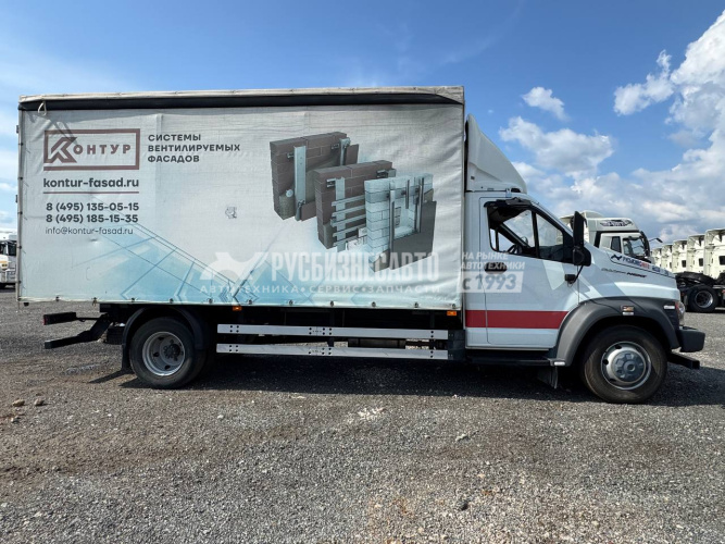 Купить ГАЗОН NEXT (3010GD) штора с воротами б/у (2022 г.в., 156 990 км.) (2467) в компании Русбизнесавто - изображение 1