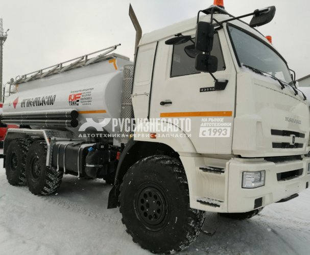 Купить 9666P1  КАМАЗ 43118-23027-50 (АТЗ, 12м3, 2 отс., насос, УВТ) в компании Русбизнесавто - изображение 0