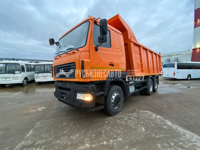 Купить Самосвал 6х4 МАЗ 650128-8520-000 20 тн. 20 м3 б/у (2020 г , 66 659 км) в компании Русбизнесавто - изображение 0