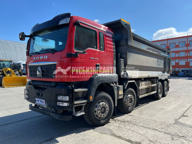 Купить Самосвал HOWO T5G 8x4 б/у (2024г., 27 910 км.)(7037) в компании Русбизнесавто - изображение 7