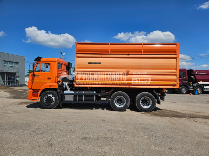 Купить КАМАЗ 68901Е самосвал 3-х сторонний СпецАвтоКам на шасси 65115-23052-50 б/у (2021 г.в. 5 777км.) в компании Русбизнесавто - изображение 9