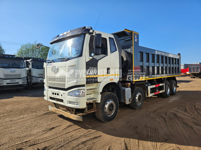 Купить Самосвал FAW J6 (8х4) б/у (2022 г., 38 979 км)(8405) новая задняя резина в компании Русбизнесавто - изображение 0