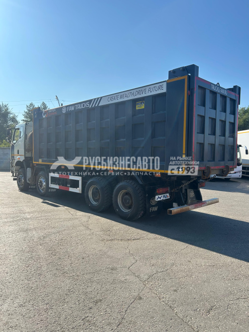 Купить Самосвал FAW J6 (8х4) б/у (2023 г., 74 619 км., П -образный) (0950) Новая резина в компании Русбизнесавто - изображение 7