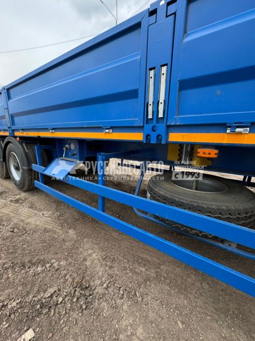 Купить ЧМЗАП 99064-031-ПМ43-01-К П/п бортовой с кониками, ССУ1150, 3-осн, 13,5м борт, стаканы и КОНИКИ в компании Русбизнесавто - изображение 5