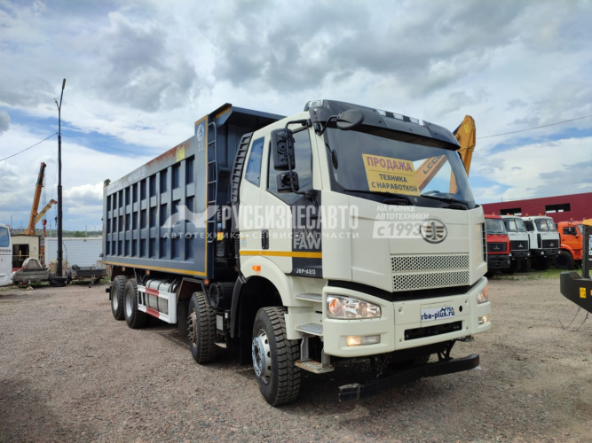 Купить Самосвал FAW J6 (8х4) б/у (2022 г., 76815 км)  в компании Русбизнесавто - изображение 5