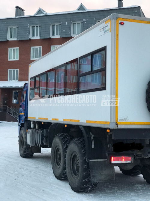 Купить Камаз 43118 Вахтовый автобус "АвтоСпецВан" 7721Т2-20 б/у (2019г., 72 000 км) в компании Русбизнесавто - изображение 3