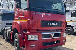 КАМАЗ 65806 седельный тягач 6x4 б/у (2021г., 116 750 км.) новая резина на задних осях