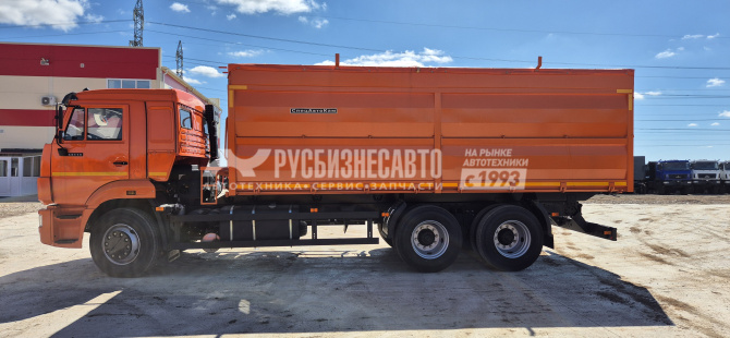 Купить СпецАвтоКам КАМАЗ 68901G бортовой зерновоз 27,6 м3 на шасси 65115-3094-48 в компании Русбизнесавто - изображение 4