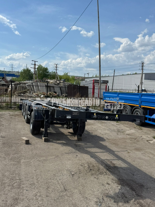 Купить ЧМЗАП 99903-053-К40 п/п-контейнеровоз с вынесенной осью, ССУ1100мм, 1 x 40'Tunnel или 1x40'HC Tunnel в компании Русбизнесавто - изображение 11