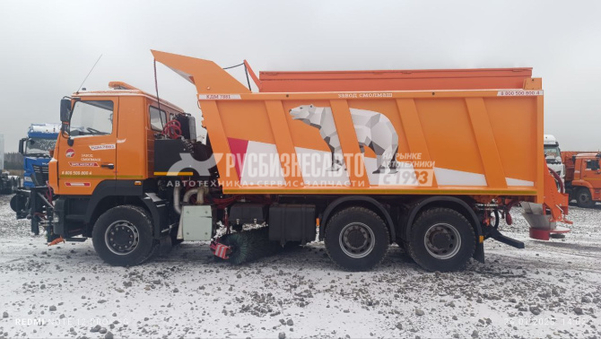 Купить 7881220 (Аналог ЭД-405) (КДМ) на самосвале МАЗ-65012J (ПС+ПМ+ЩС+ПО) с отбором мощности от ДВС в компании Русбизнесавто - изображение 4