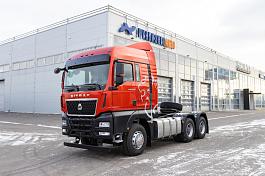 Тягач SITRAK C7H MAX 6x4 ( ZZ4256V364HE ) / без АДР и КОМ / 540 лс / МКПП / рессора/мет.бамп