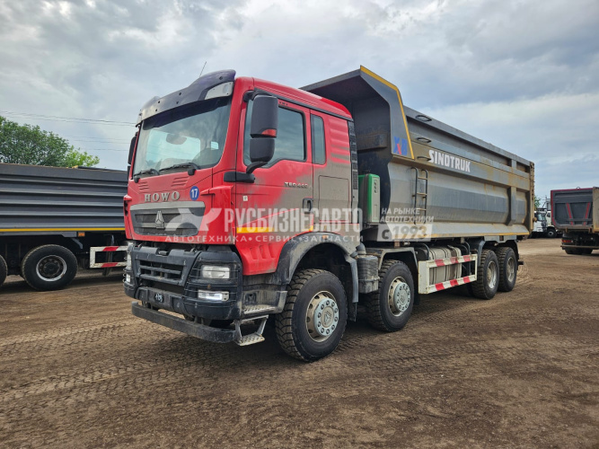Купить Самосвал HOWO T5G 8X4 б/у (2023г.в. 25 780км.)(1108) в компании Русбизнесавто - изображение 2