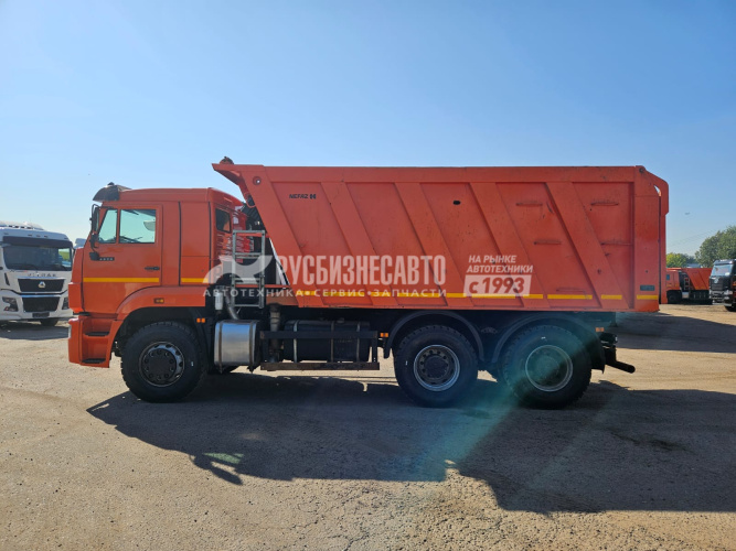 Купить КАМАЗ 6520-53 самосвал б/у (2022 г., 26 205 км.)(7068) - новая резина в компании Русбизнесавто - изображение 6