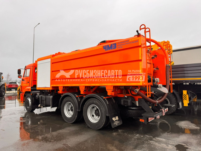 Купить АВК 6-5 КамАЗ-65115 Комбинированная  машина (6 м3 ил + 5 м3 вода) в компании Русбизнесавто - изображение 2