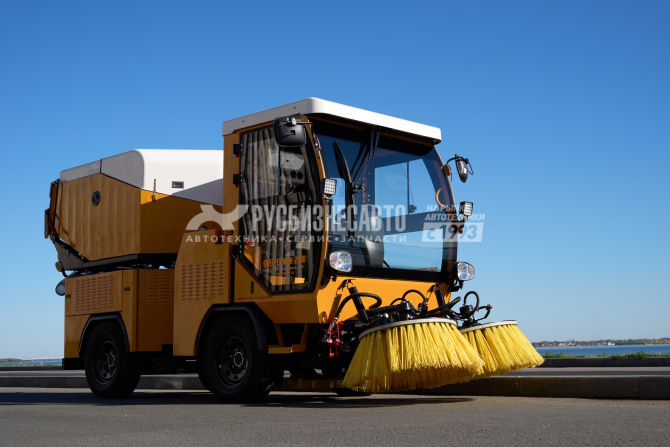 Купить Универсальная подметальная машина «SWEEPER» ММК-2000 (пылесос, объем бункера для смета 2 куб/м) в компании Русбизнесавто - изображение 7