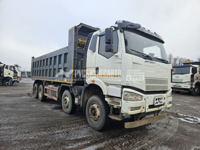 Купить Самосвал FAW J6 (8х4) б/у (2022 г., 218 648 км) (0036) Сбер комиссия в компании Русбизнесавто - изображение 0