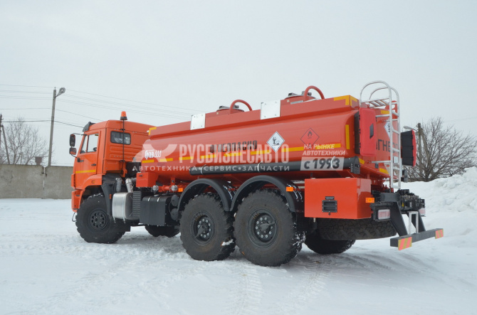 Купить АТЗ-11 КАМАЗ 43118 (11м3, 2 отс., СВН-80, УВТ - ППО 40, мод. 56142-52) в компании Русбизнесавто - изображение 2