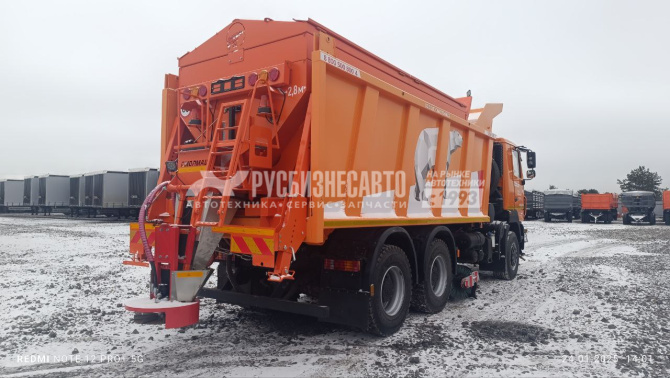 Купить 7881220 (Аналог ЭД-405) (КДМ) на самосвале МАЗ-65012J (ПС+ПМ+ЩС+ПО) с отбором мощности от ДВС в компании Русбизнесавто - изображение 7